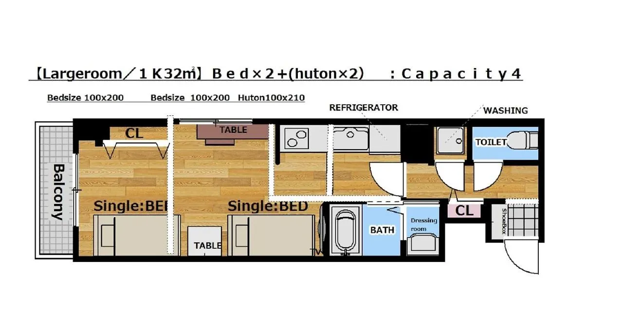 Goodstayhostel谷町九丁目1Dk 오사카 0*,