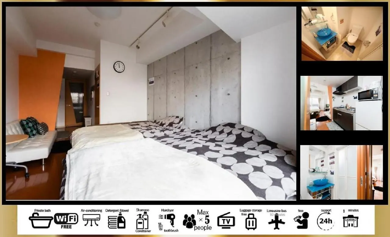 Goodstayhostel谷町九丁目1Dk Osaka 0*,